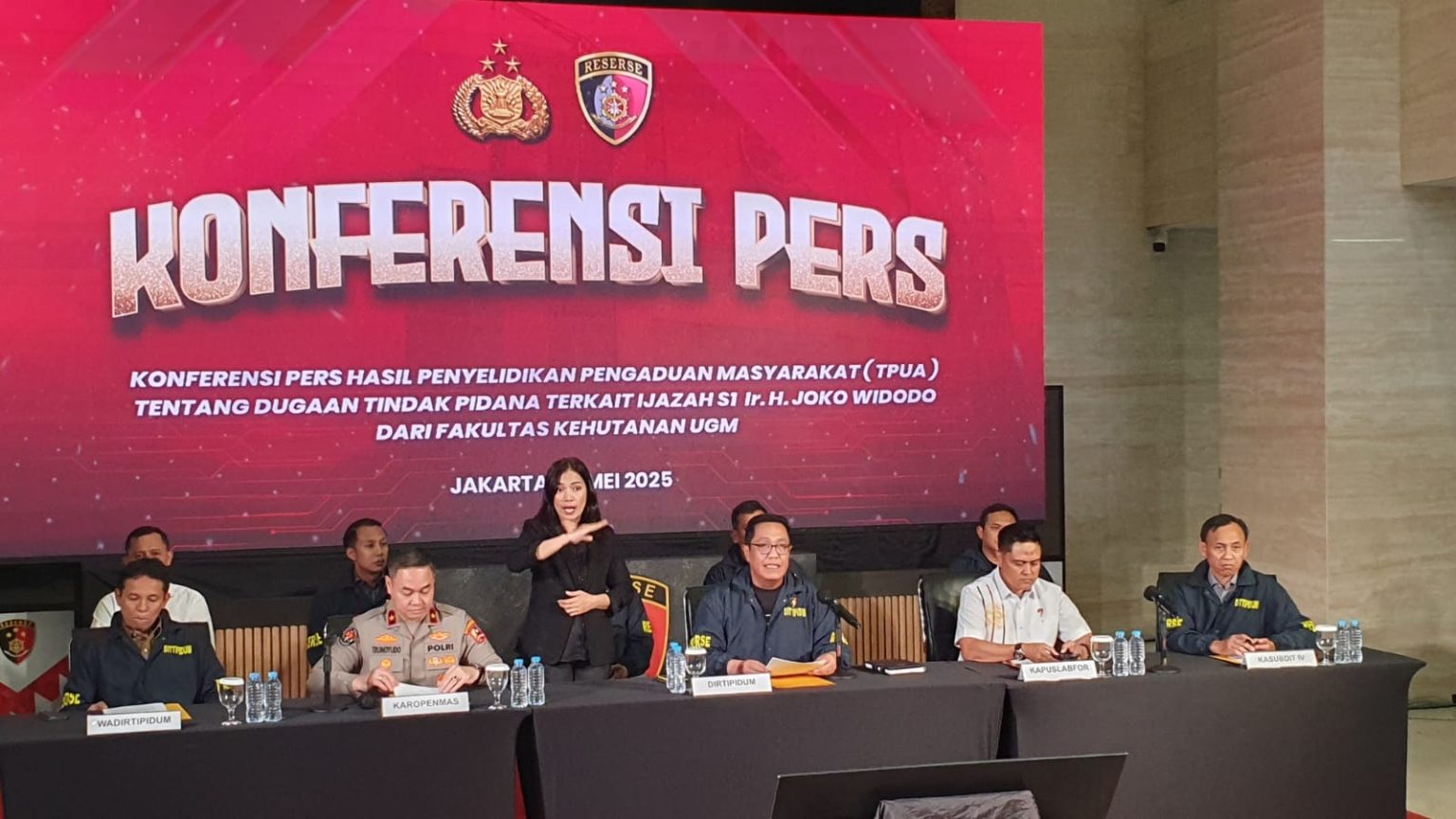 Polisi Pastikan Ijazah Jokowi Asli dan Sah, Tak Ditemukan Unsur Pidana