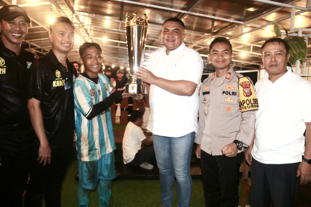 Ajang Cari Bibit Unggul Sepak Bola Bogor, Bupati Rudy Susmanto Apresiasi Pordes U-18 Citeureup