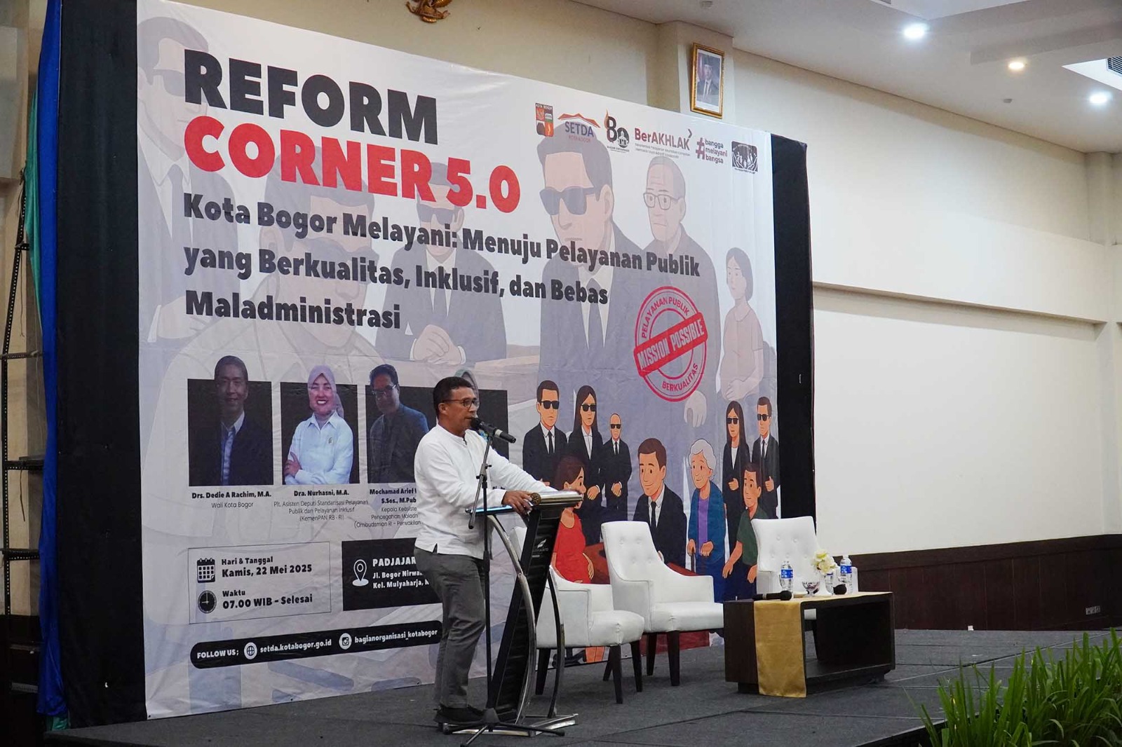 Reform Corner 5.0, Pemkot Bogor Komitmen Tingkatkan Kualitas Layanan Publik