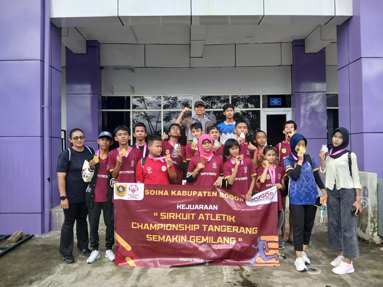 Sirkuit Atletik Championship Tangerang, SOIna Kabupaten Bogor Kirimkan 19 Atlet