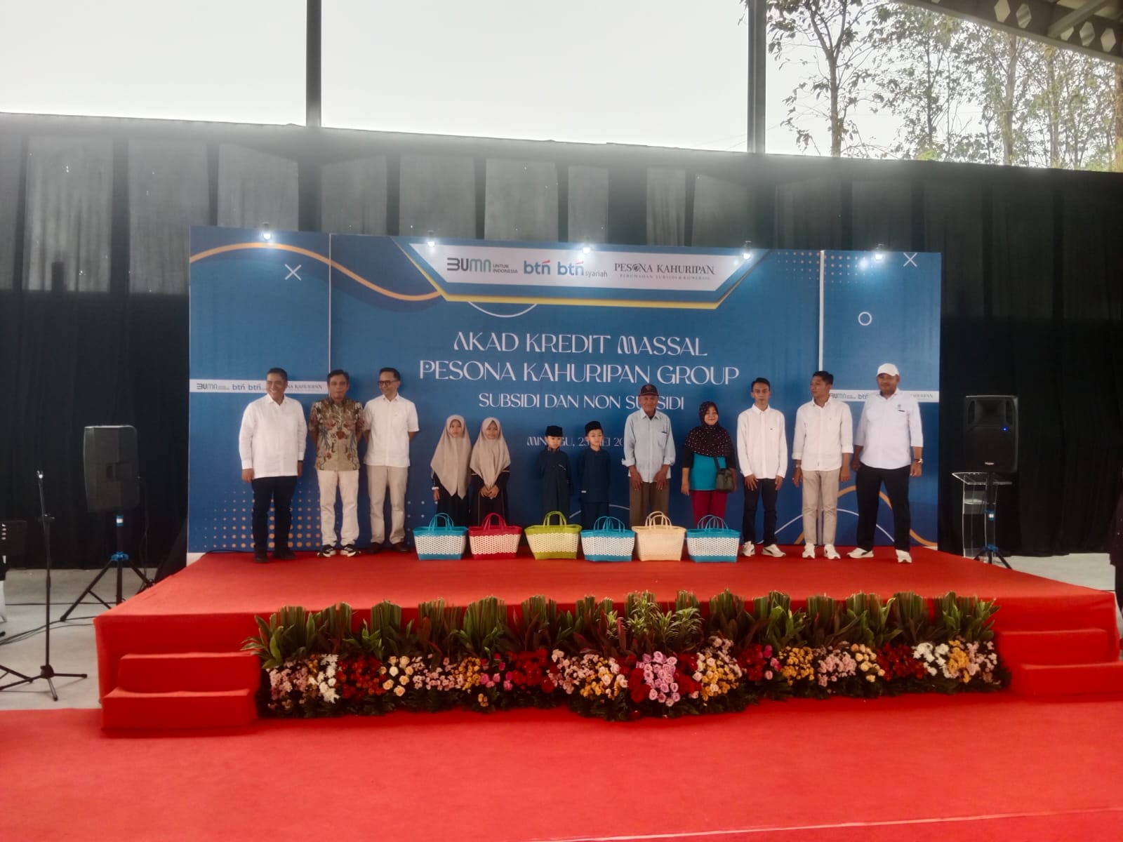 Gandeng BTN, Perumahan Pesona Kahuripan Group Akad Kredit Massal untuk 400 Debitur