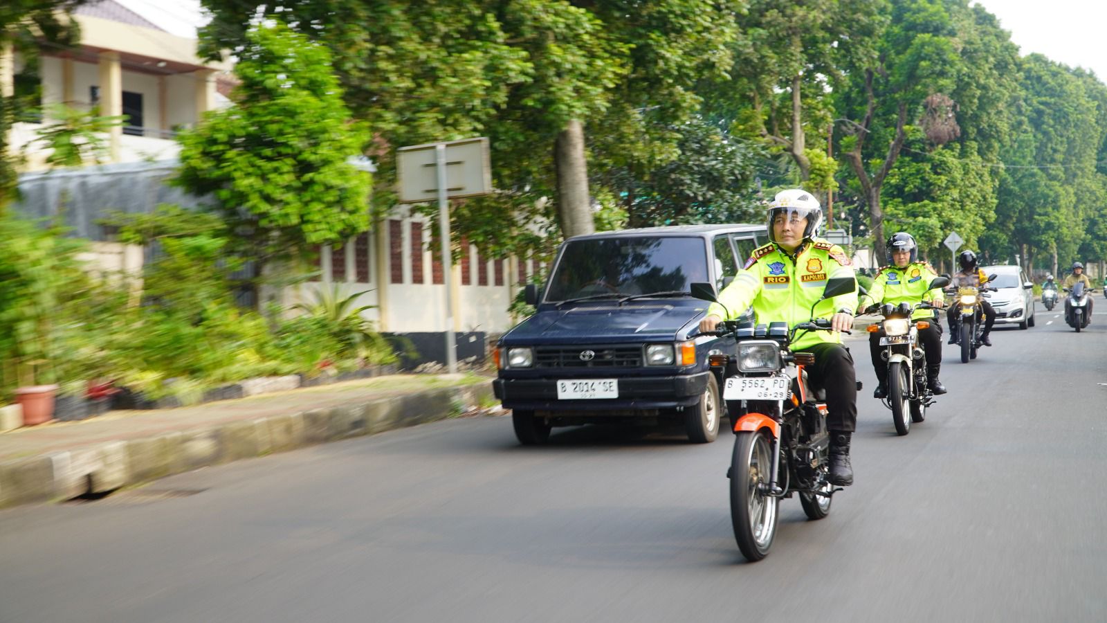 Cegah Aksi Premanisme, Kapolres Bogor Patroli Pakai Motor