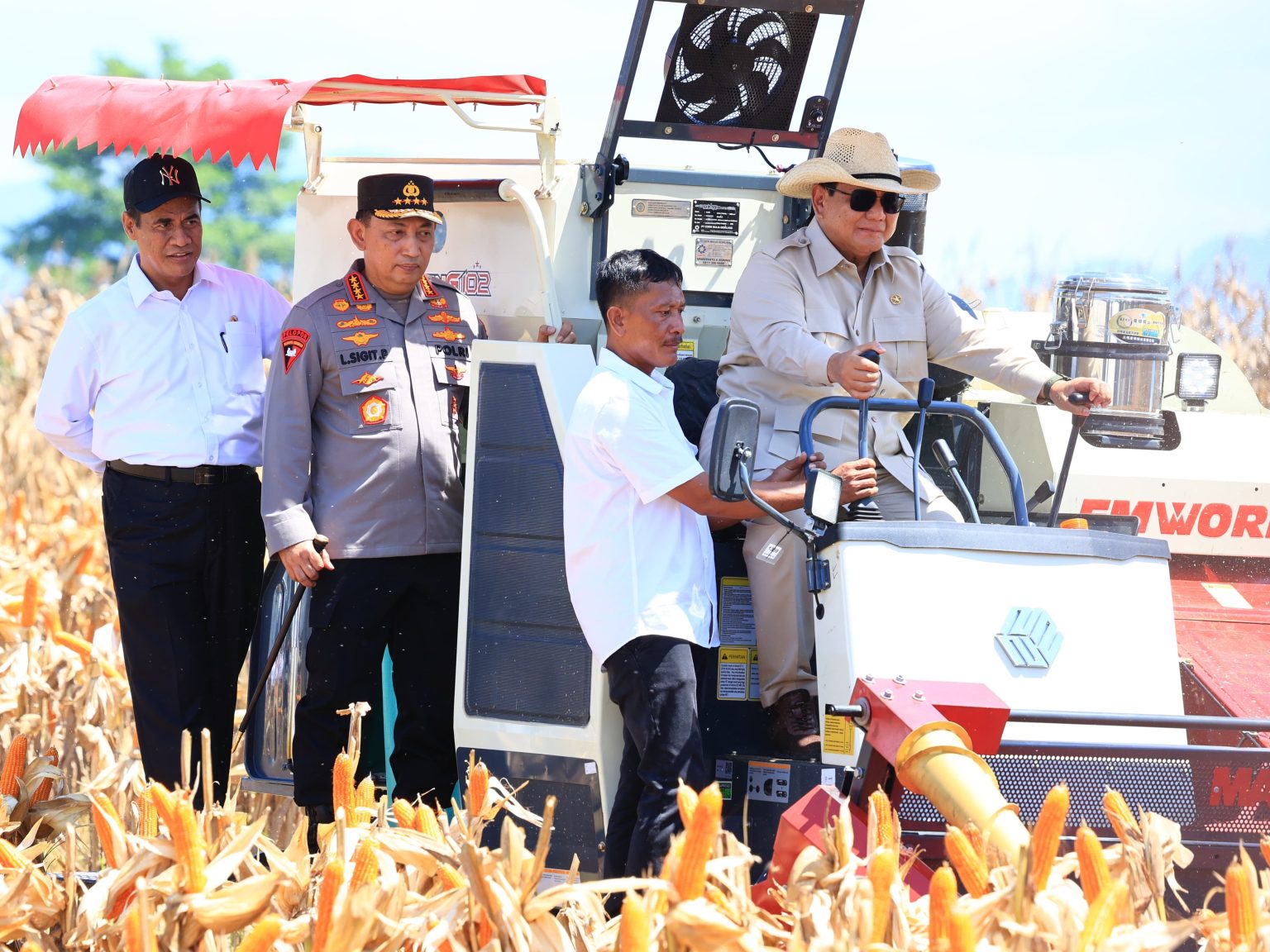 Komisi III DPR Apresiasi Kapolri dan Jajaran Atas Panen Raya Jagung 2,5 Juta Ton