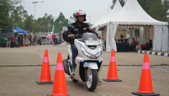Biker Safety Riding Polres Bogor Hadir di Kabogorfest 2025, Edukasi Keselamatan Berlalu Lintas