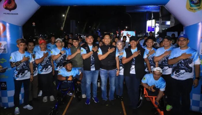 Bupati Rudy Susmanto Apresiasi Bhayangkara Dash Run yang Digelar Polres Bogor dan KORMI