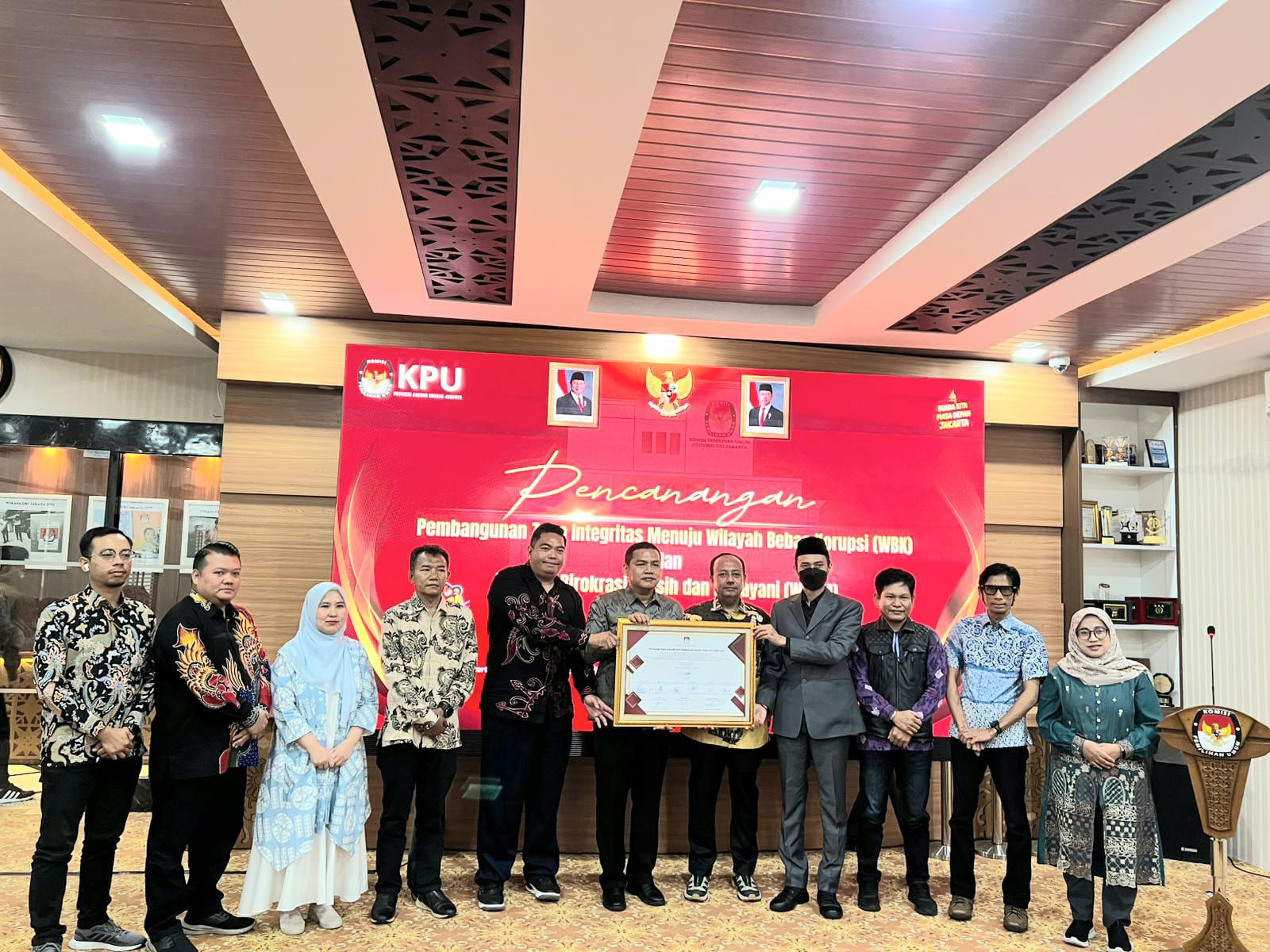 KPU DKI Jakarta Canangkan Zona Integritas, KI DKI Tegaskan Komitmen Keterbukaan Informasi Publik