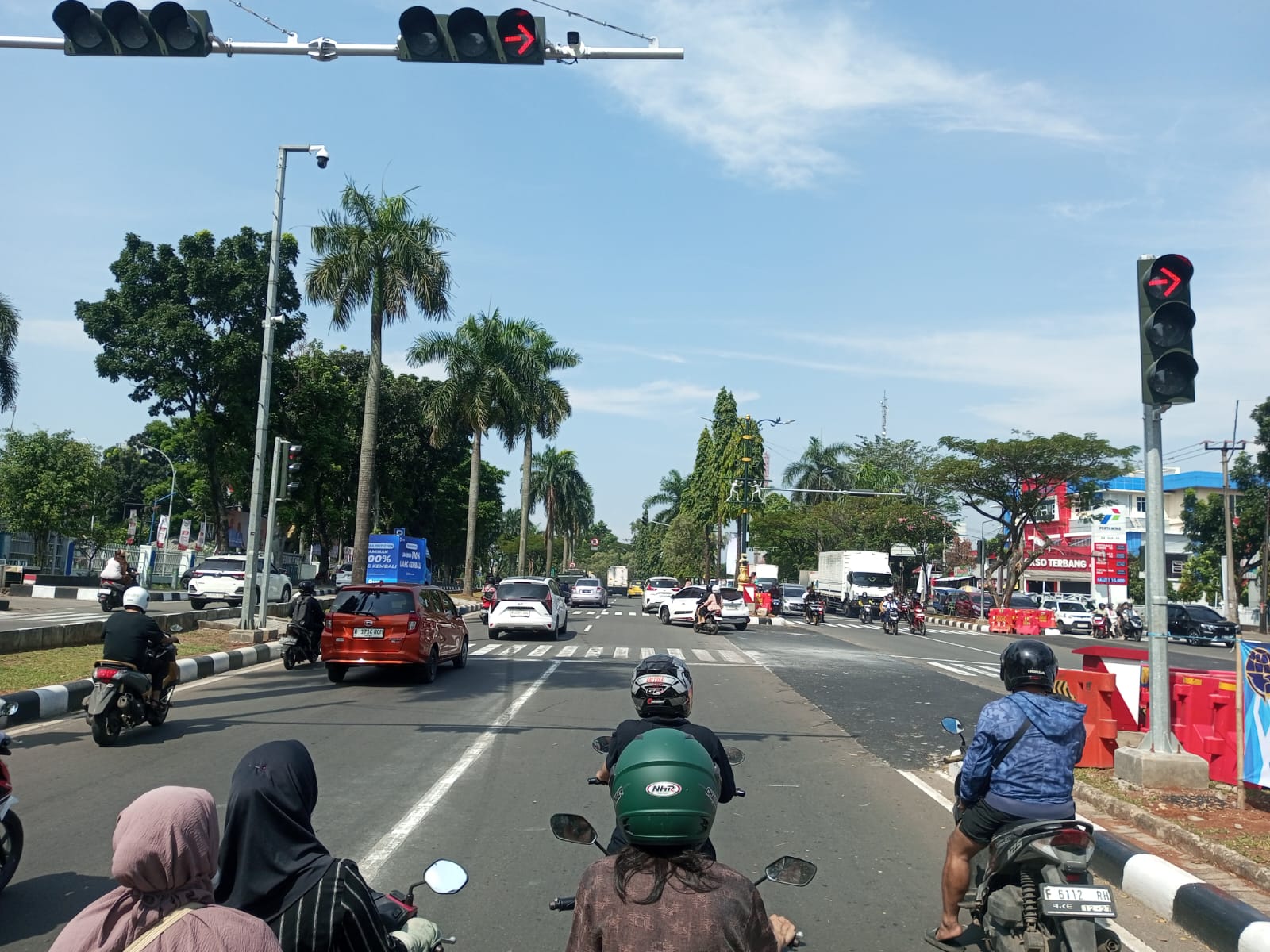 Sempat Dikira Mangkrak, Jalan Simpang Pakansari Cibinong Akhirnya Diuji Coba