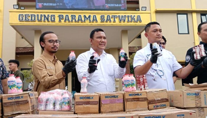 Polresta Bogor Kota Gerebek Gudang Susu Kadaluarsa, Ini Modus Operandi Pelaku