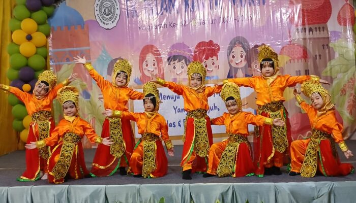 Gelar Pentas Seni, Siswa TK Islam Karya Mukti Unjuk Kreatifitas
