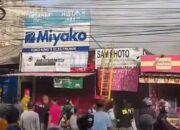 Toko Elektronik di Citeureup Kebakaran, Diduga Korsleting Listrik jadi Pemicunya