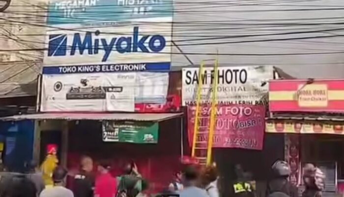 Toko Elektronik di Citeureup Kebakaran, Diduga Korsleting Listrik jadi Pemicunya