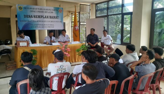 Unggul Tipis, Muhammad Andryansyah Terpilih Sebagai Ketua Katar Desa Semplak Barat