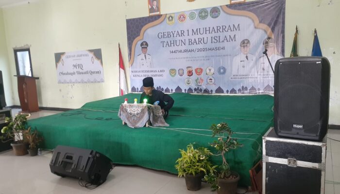 Sambut 1 Muharram 1447 Hijriah, Pemdes Jampang Gelar MTQ Tingkat Desa