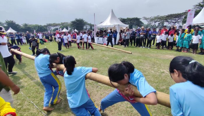 Ribuan Peserta Antusias Ikuti Invitasi Ortrad Jenjang SD Tingkat Kabupaten Bogor