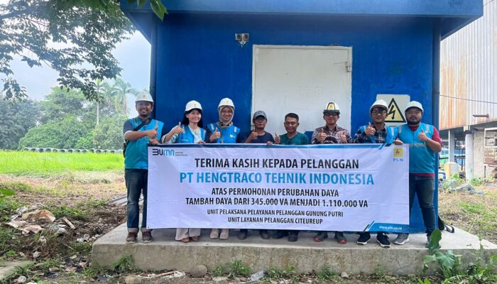 Dorong Produktivitas Industri Otomotif, PLN Gunung Putri Sukses Energize Perubahan Daya PT Hengtraco Tehnik Indonesia