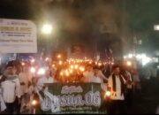 Pawai Obor Meriahkan Malam Tahun Baru Islam di Desa Ciangsana