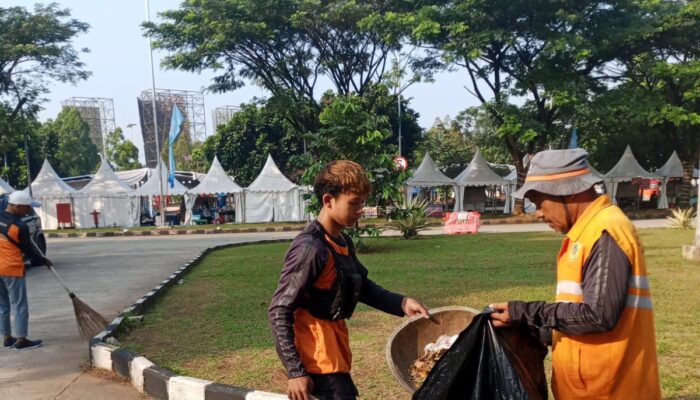 784 Kubik Sampah Diangkut DLH Kabupaten Bogor di Kabogorfest 2025 Selama 16 Hari