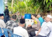 Babinkamtibmas dan Babinsa Kompak Sampaikan Pesan Kamtibmas kepada Masyarakat