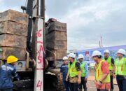 Langkah Awal Kebangkitan Ekonomi Pasca Kebakaran, Tiang Pancang Pasar Rakyat Leuwiliang Mulai Dipasang