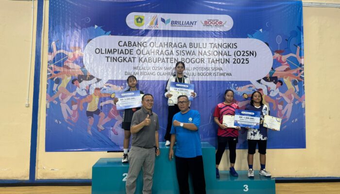 Dhannez dan Dzaky Sabet Juara 02SN Jenjang SMP Tingkat Kabupaten Bogor 2025