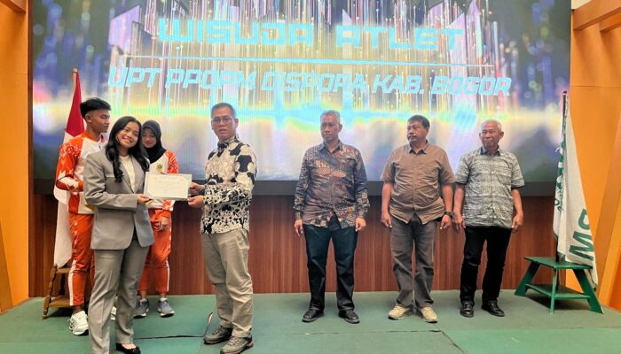 Dispora Kabupaten Bogor Gelar Pelepasan 38 Atlet PPOPM Tahun Angkatan 2024/2025