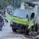 Diduga Rem Blong, Truk Box Hino Tabrak Pemotor di Cisarua Hingga Tewas