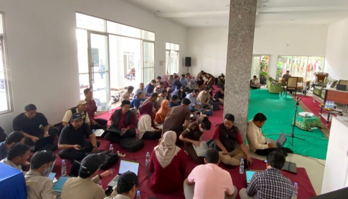 Operator Desa Se-Bogor Utara Ikuti Pelatihan Cara Input Aplikasi Jaga Desa