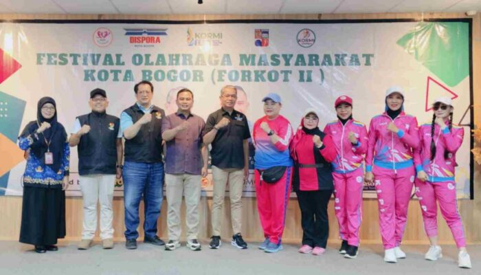 Forkot II Kota Bogor Gelar Perlombaan Senam Lansia