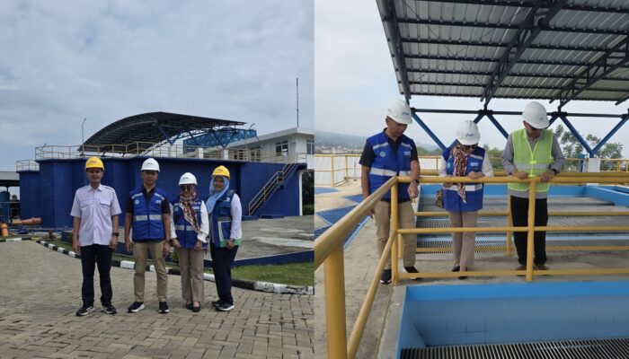 Tingkatkan Air Bersih yang Berkualitas, Dewas Perumda Tirta Kahuripan Yuli Iriyani Tinjau Pengolahan Air Saubahtera Ciawi